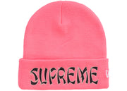 Supreme New Era Action Beanie Pink