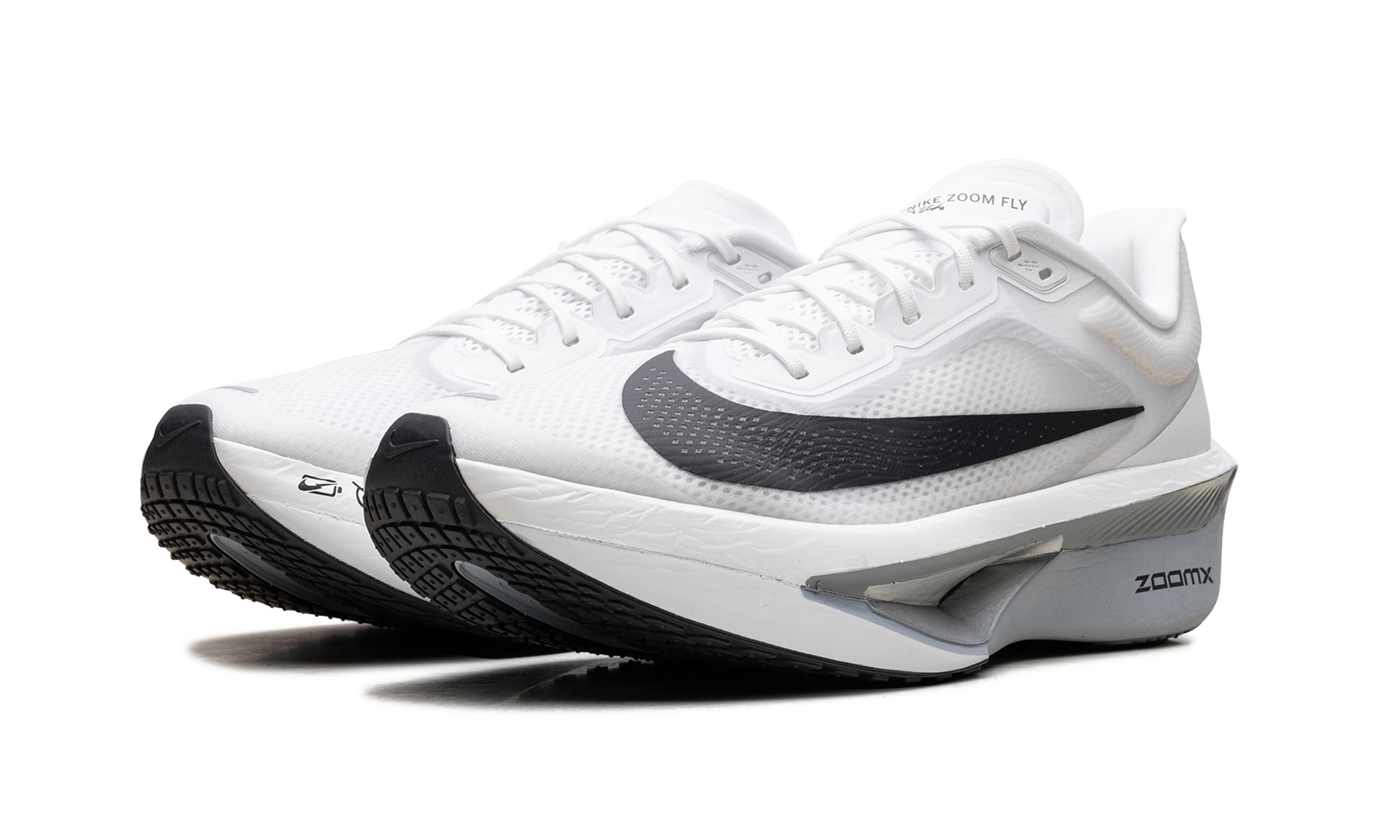 Nike Zoom Fly 6 White Pure Platinum Obsidian Mist Gridiron