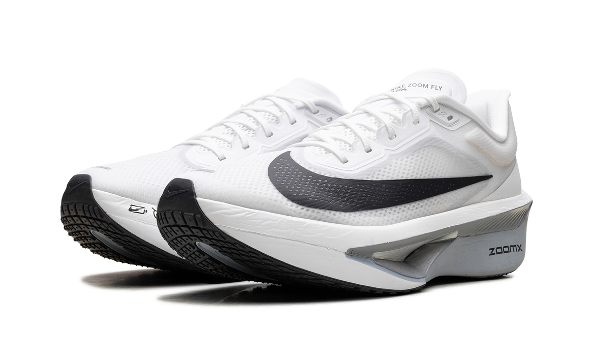 Nike Zoom Fly 6 White Pure Platinum Obsidian Mist Gridiron