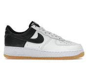 Nike Air Force 1 Low '07 LV8 White Black Metallic Silver