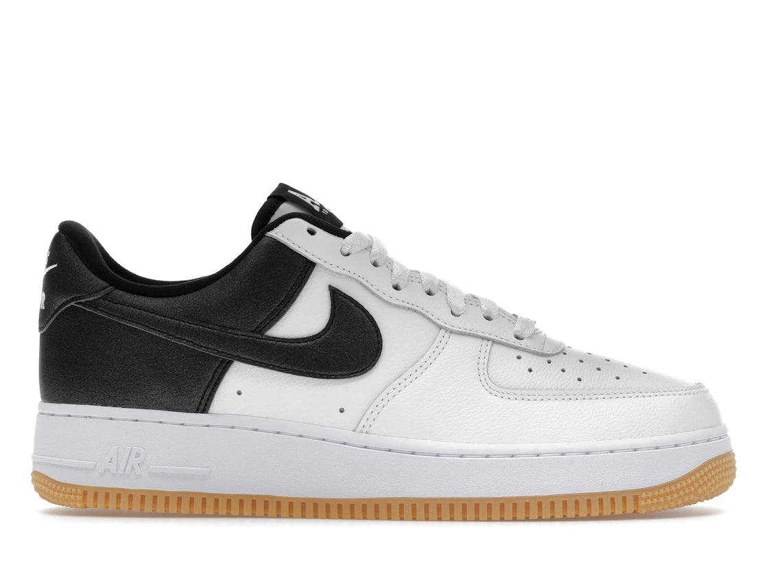 Nike Air Force 1 Low '07 LV8 White Black Metallic Silver