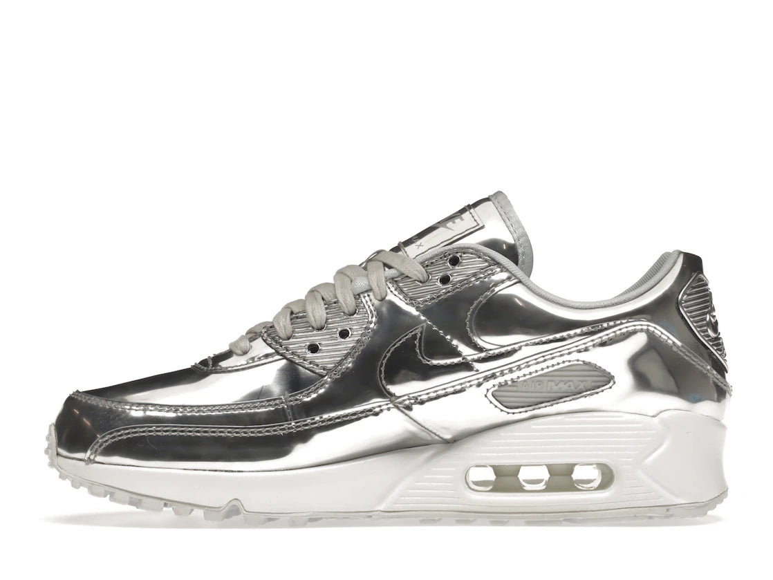 Nike Air Max 90 Metallic Silver (2020) (Women's)