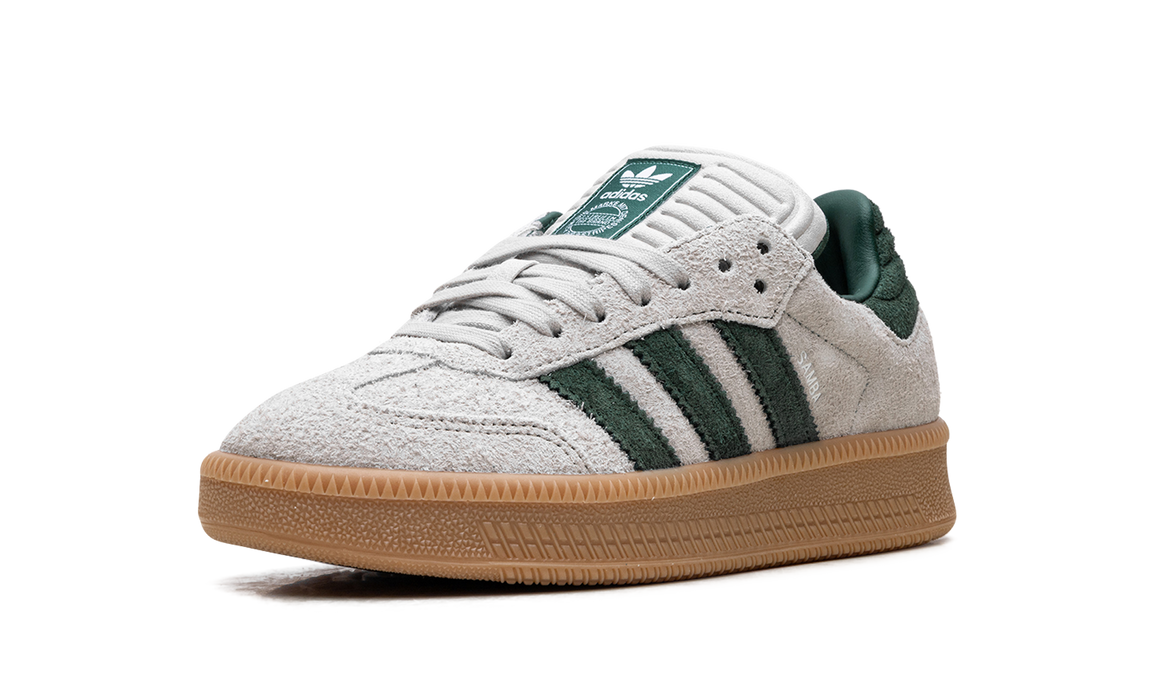 adidas Samba XLG Putty Grey Collegiate Green