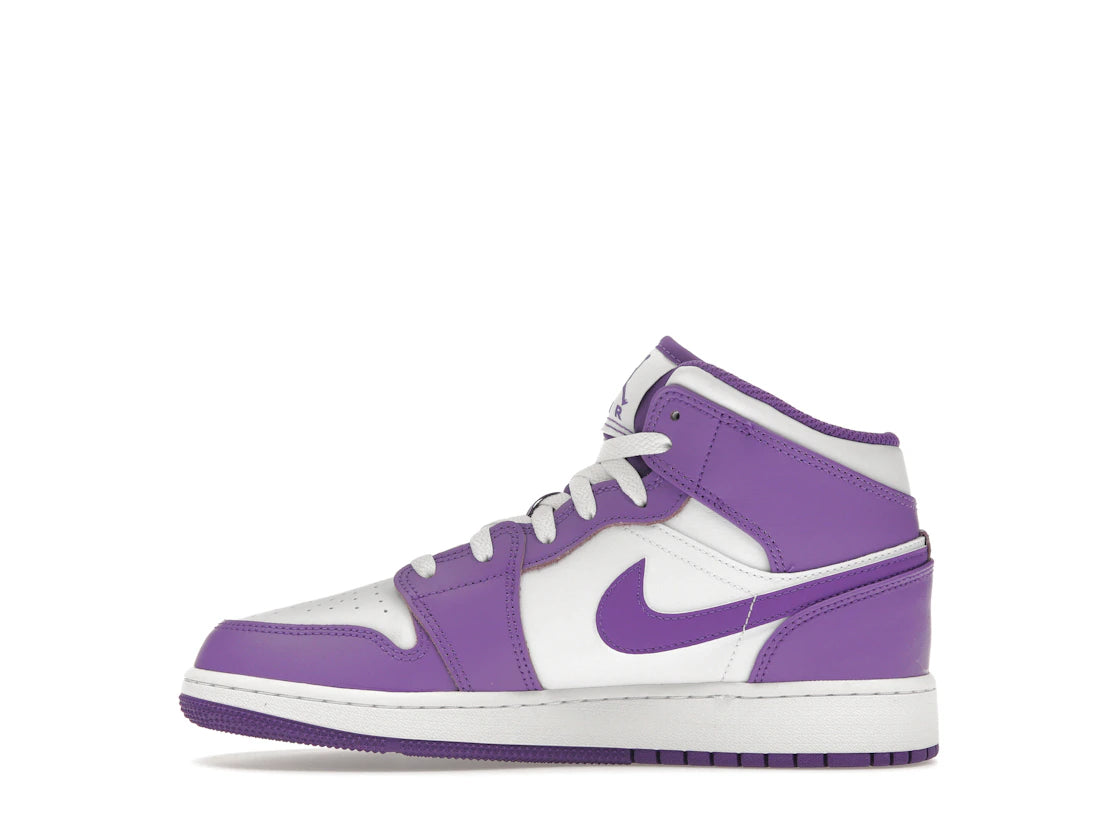 Jordan 1 Mid Purple Venom (GS)