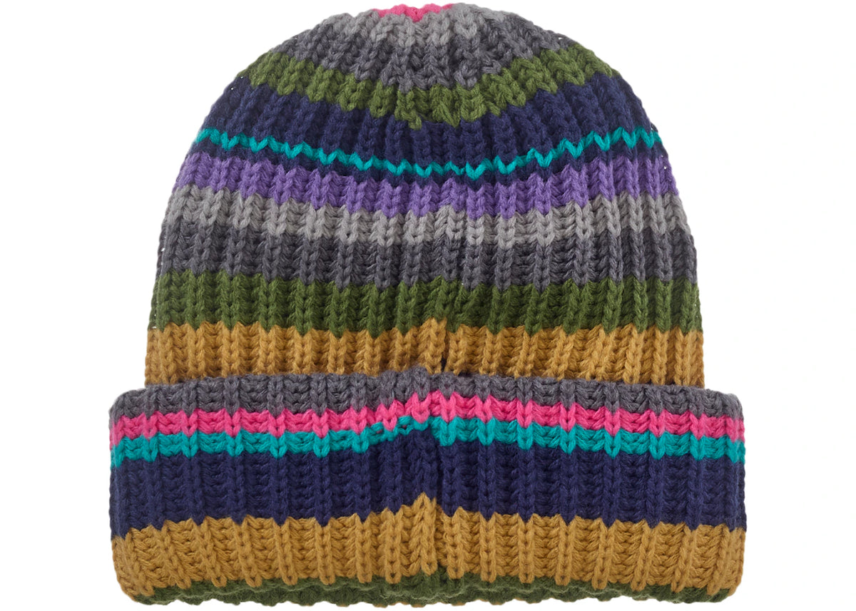 Supreme Classic Logo Chunky Ribbed Beanie (FW26) Multicolor