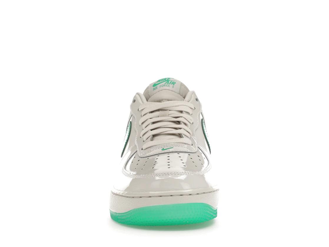 Nike Air Force 1 Low '07 Patent Platinum Tint Stadium Green