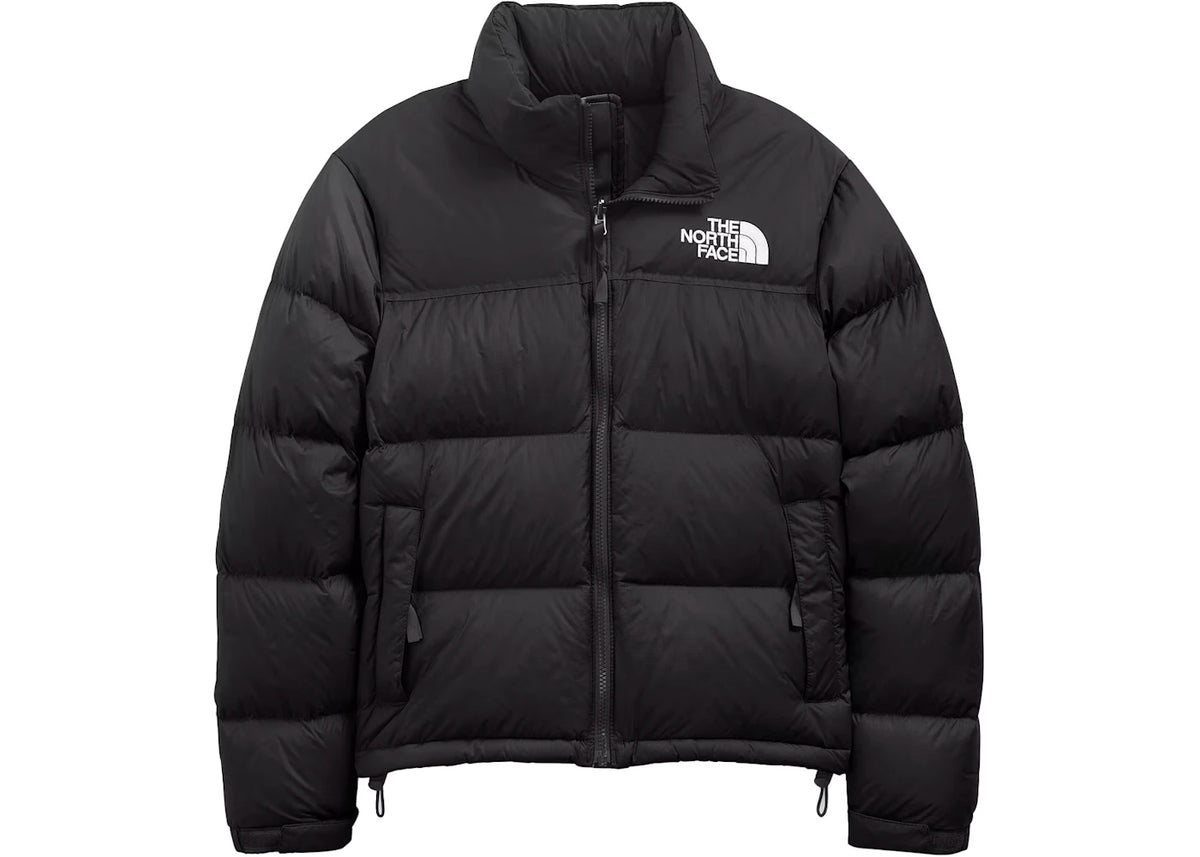 The North Face Womens 1996 Retro Nuptse 700 Fill Packable Jacket Recycled TNF Black
