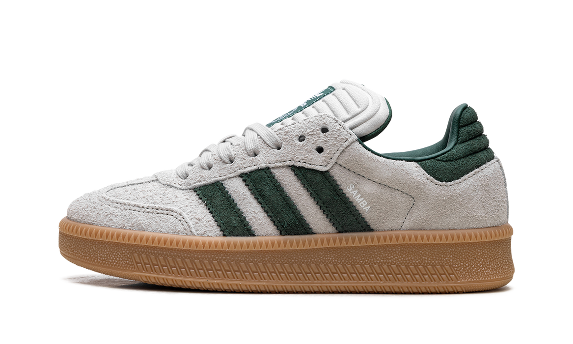 adidas Samba XLG Putty Grey Collegiate Green