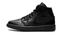 Jordan 1 Mid Black Snakeskin (Women's)