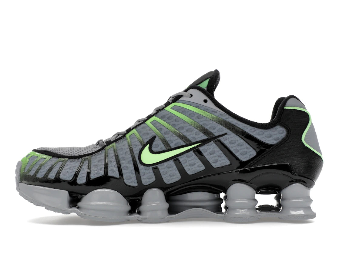 Nike Shox TL Wolf Grey Lime Blast