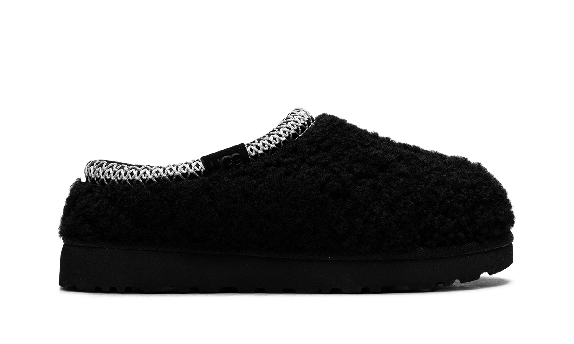 UGG Tasman Maxi Curly Slipper Black (Women's)