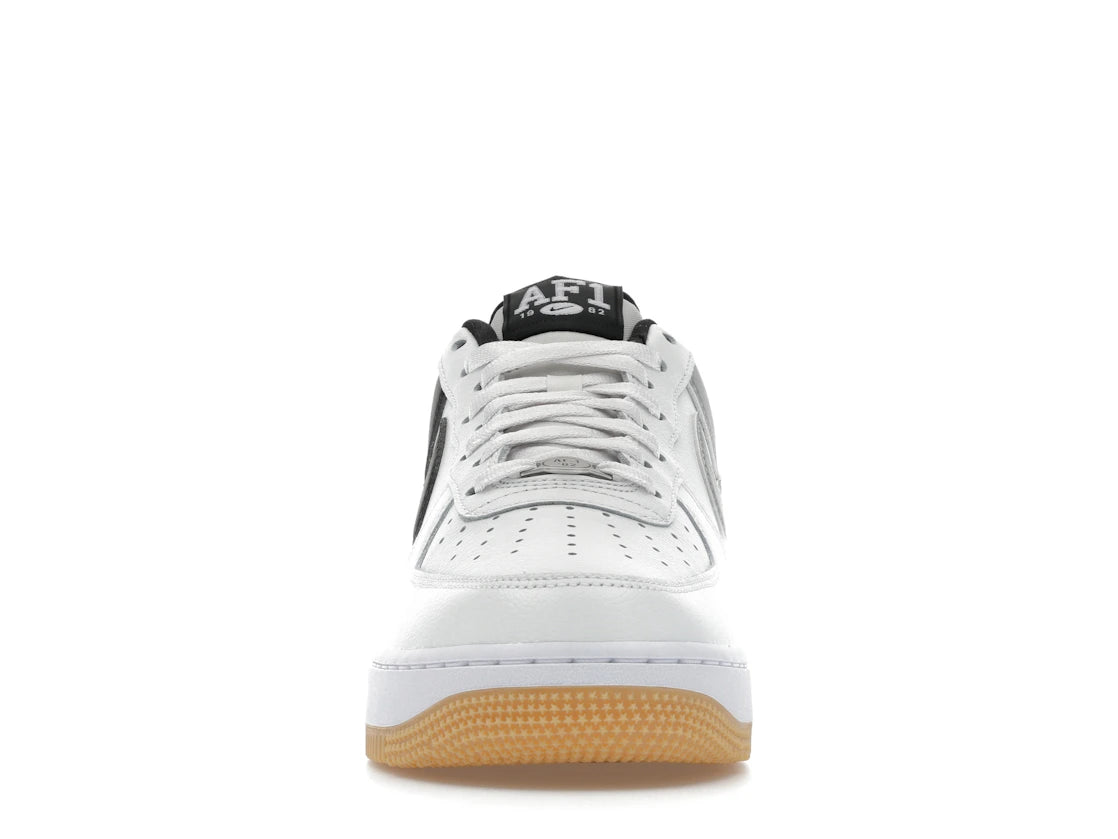 Nike Air Force 1 Low '07 LV8 White Black Metallic Silver
