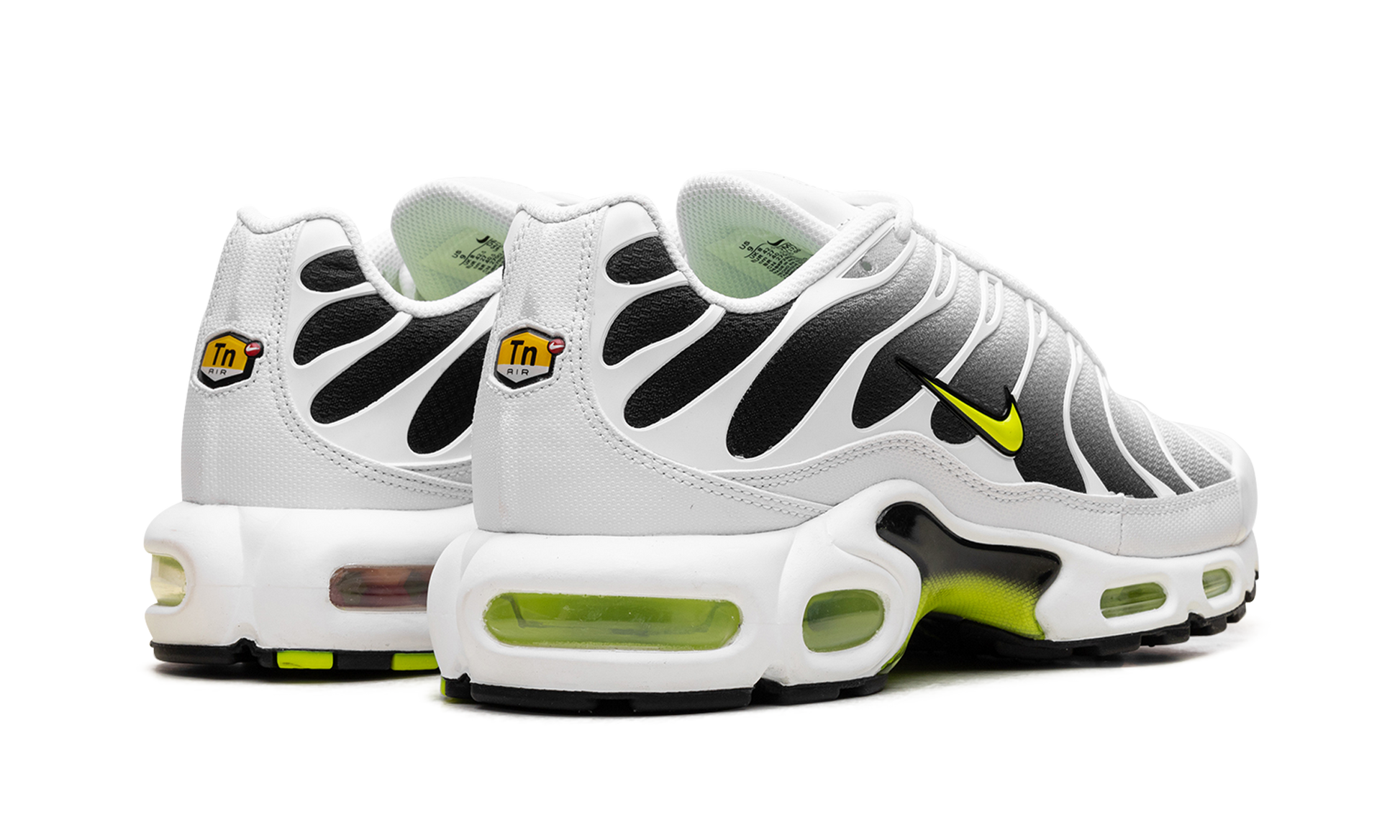 Nike Air Max Plus White Black Volt