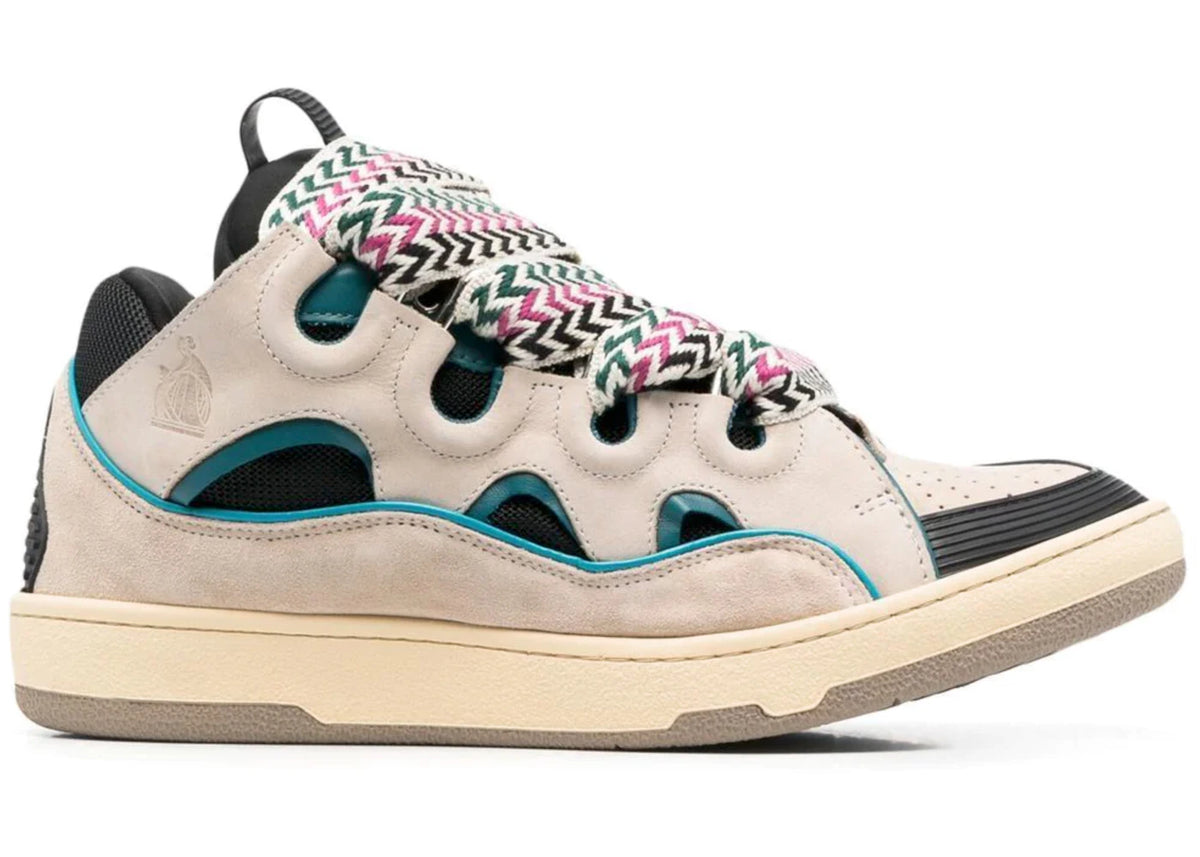 Lanvin Curb Sneaker Sail Turquoise Purple