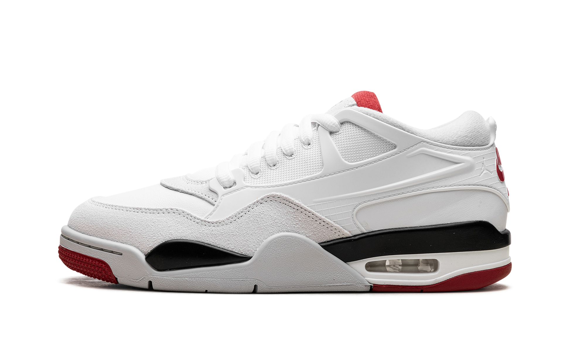 Jordan 4 RM White Fire Red