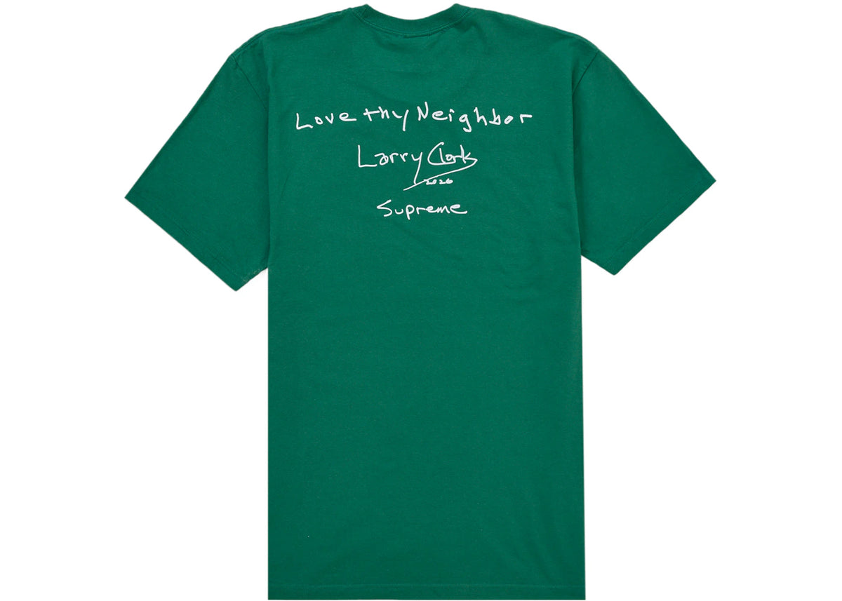 Supreme Larry Clark Neighbor Tee Green