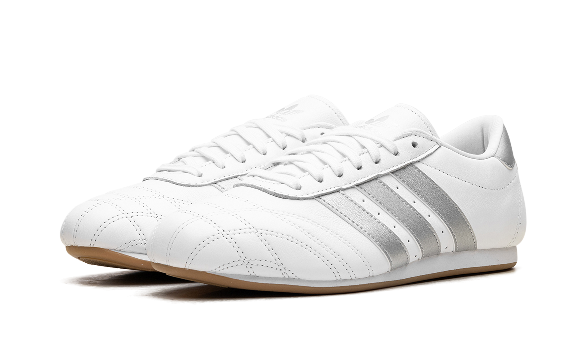 adidas Taekwondo Cloud White Silver Metallic Gum (Women's)