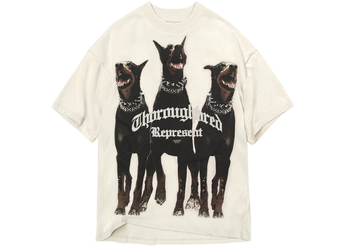 Represent Thoroughbred T-Shirt Vintage White
