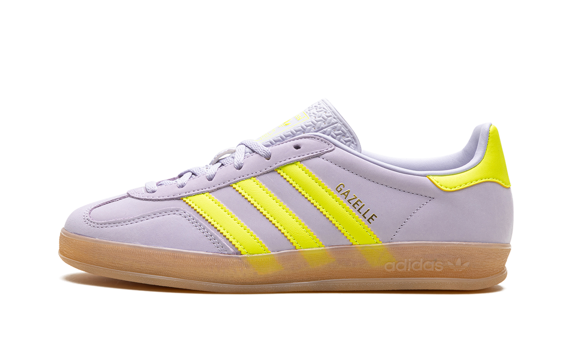 adidas Gazelle Indoor Silver Dawn Solar Yellow (Women's)