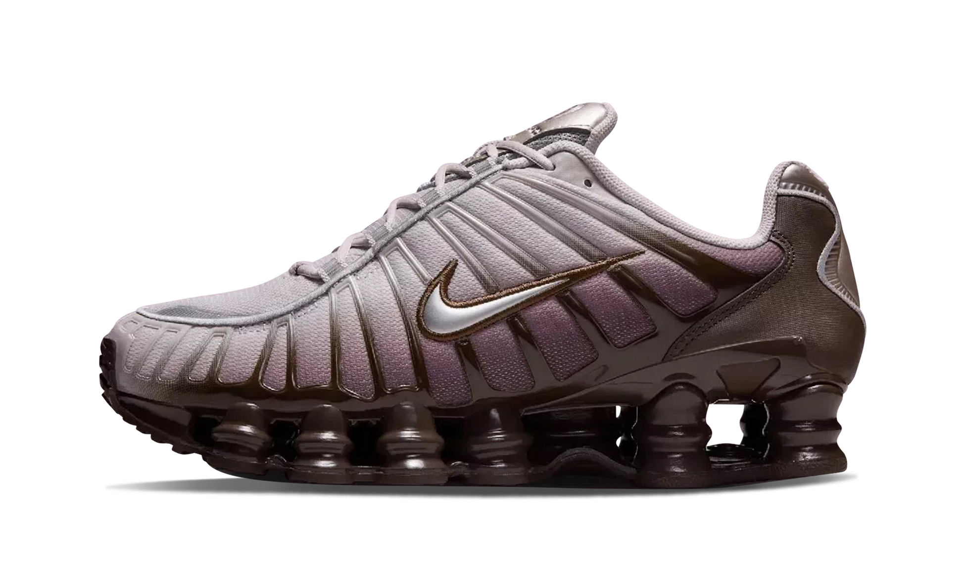 Nike Shox TL Baroque Brown Platinum Violet Metallic Silver (Women's)