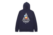 HUF Video Format Triple Triangle Hoodie Navy