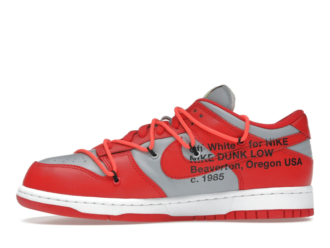 Nike Dunk Low Off-White University Red