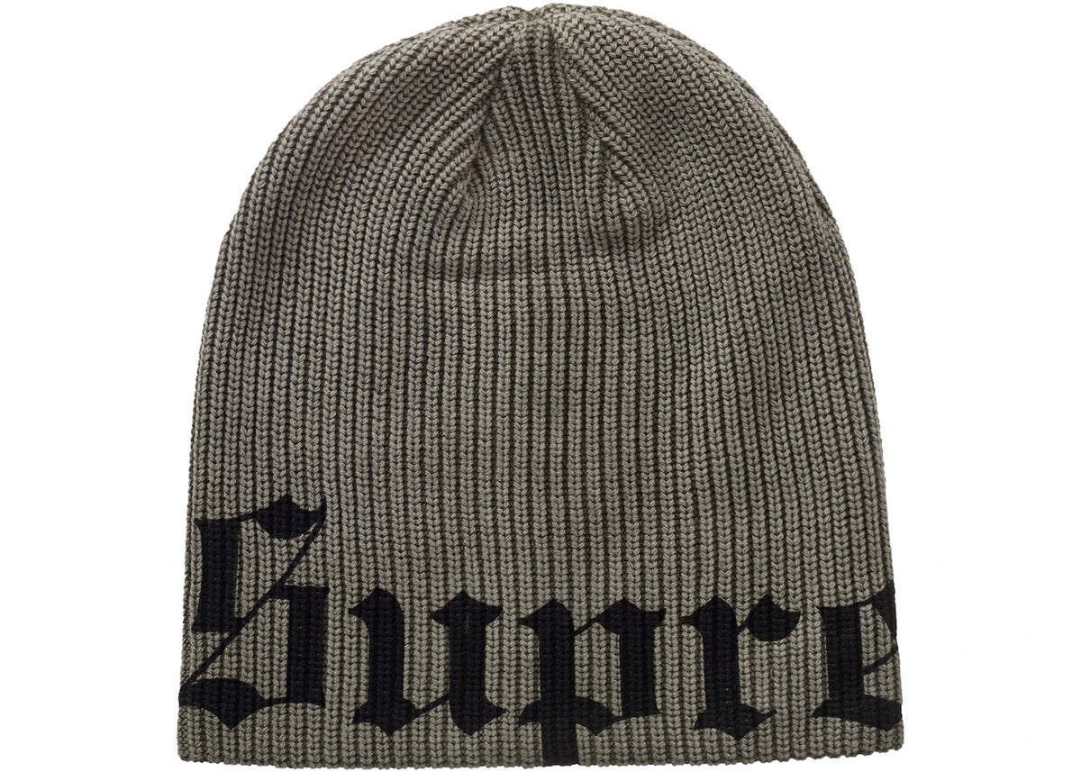 Supreme Old English Printed Beanie (SS26) Green