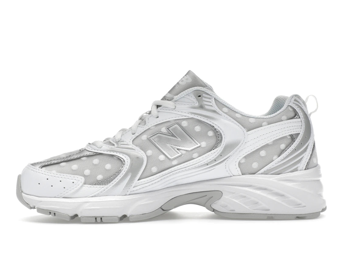 New Balance 530 Silver Metallic Polka Dots