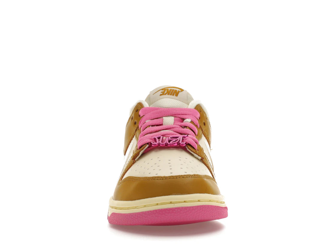 Nike Dunk Low SE Just Do it Bronzine Pink (Women's)