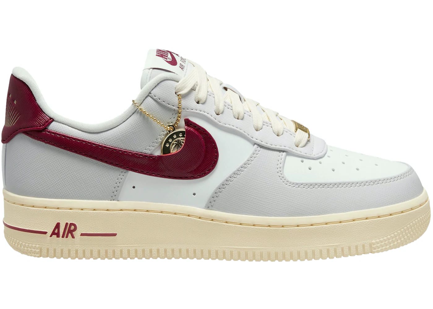 Nike Air Force 1 Low '07 SE Just Do It Photon Dust Team Red (Women's)