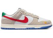 Nike Dunk Low Light Iron Ore Red Blue