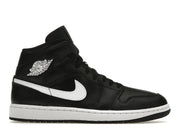 Jordan 1 Mid Black White (Women's)