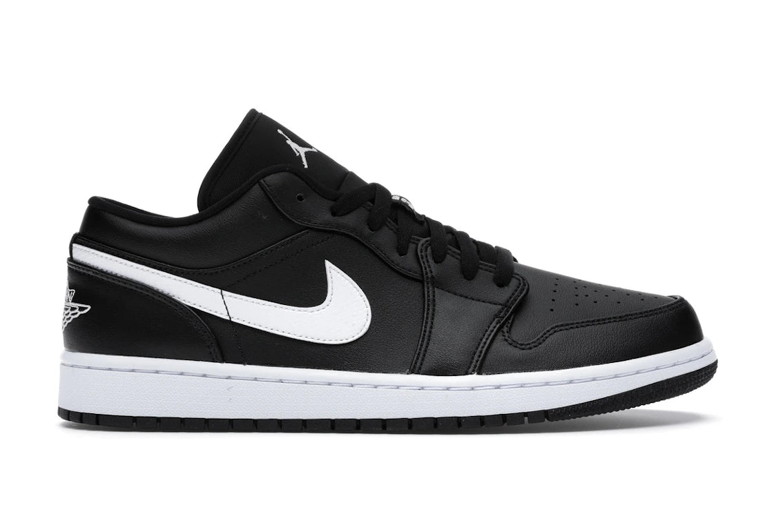 Jordan 1 Low Black White (Women's)