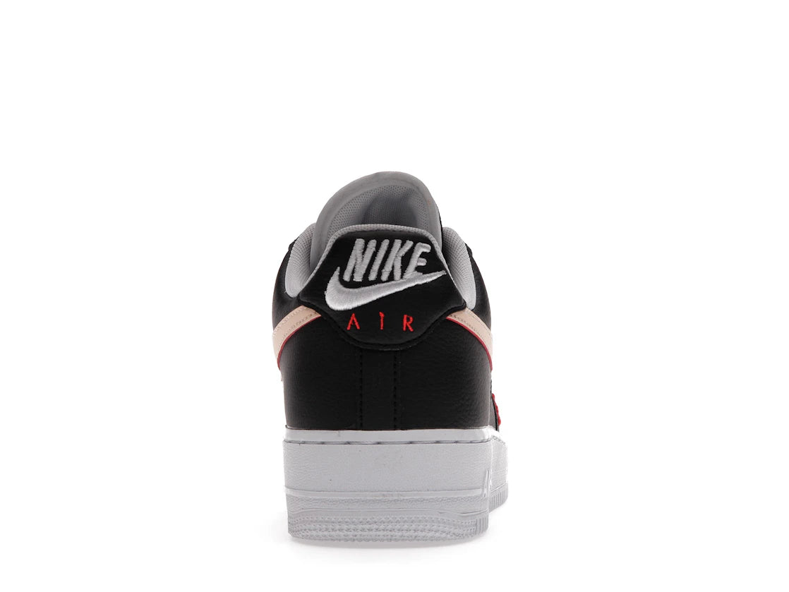 Nike Air Force 1 Low '07 LV8 Worldwide Pack Black Flash Crimson
