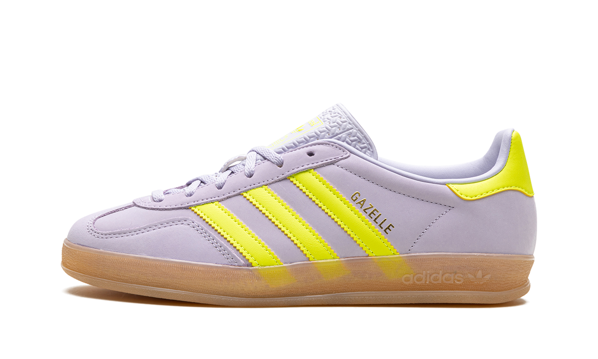 adidas Gazelle Indoor Silver Dawn Solar Yellow (Women's)
