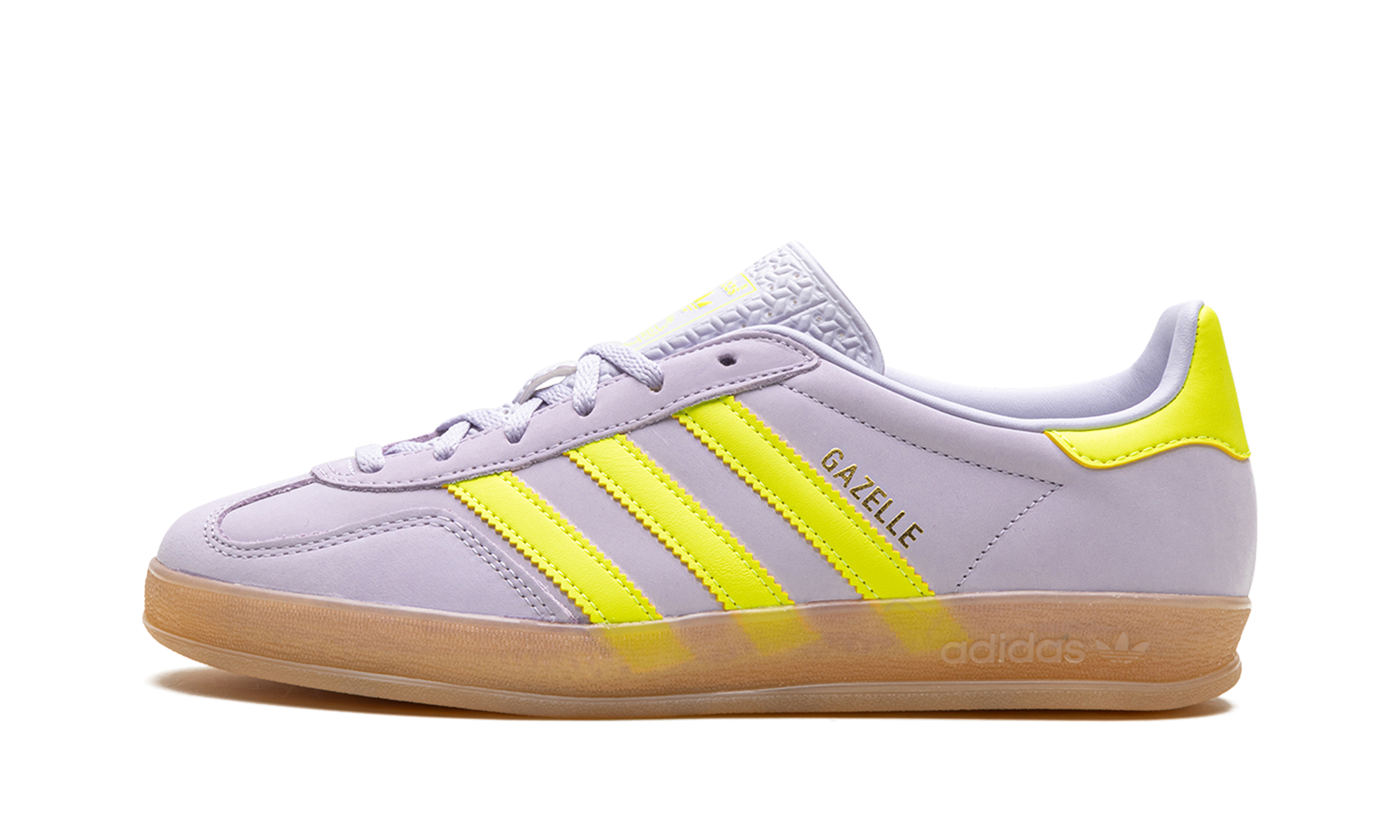 adidas Gazelle Indoor Silver Dawn Solar Yellow (Women's)