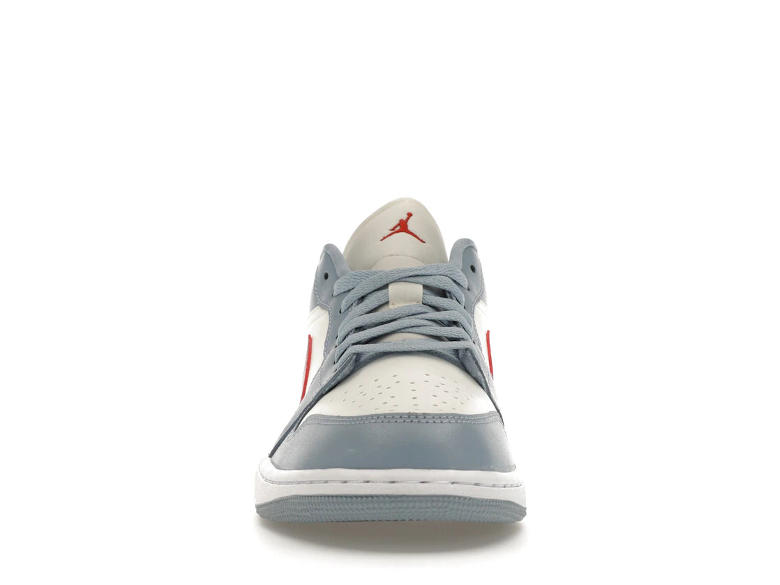 Jordan 1 Low Blue Whisper Dune Red (Women's)