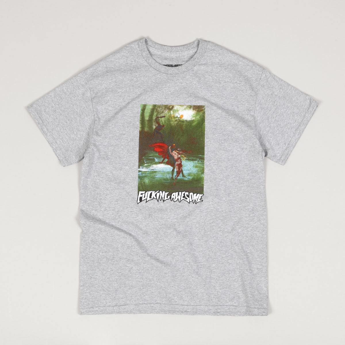 Fucking Awesome Lazarus Tee Heather Grey