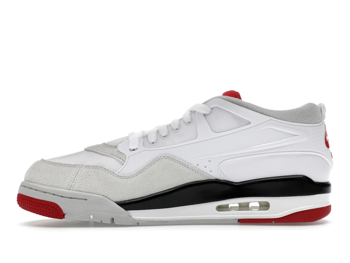 Jordan 4 RM White Fire Red