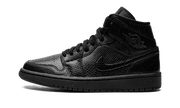 Jordan 1 Mid Black Snakeskin (Women's)