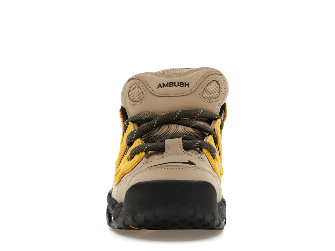 Nike Air More Uptempo Low AMBUSH Vivid Sulfur Limestone