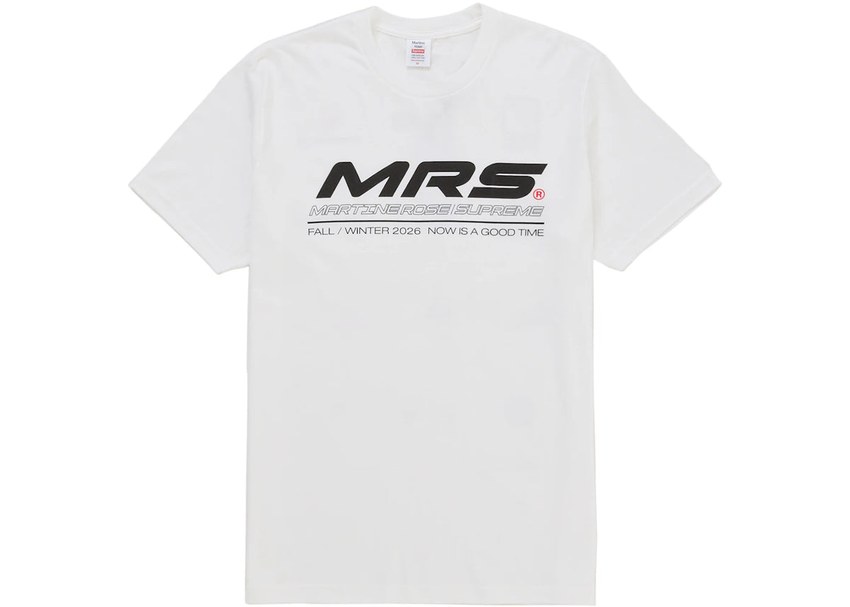 Supreme Martine Rose Now Tee White