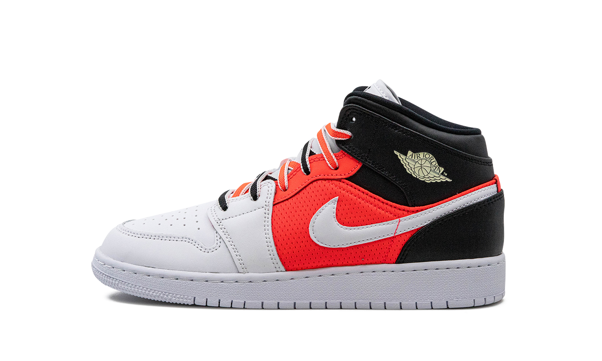 Jordan 1 Mid SE White Black Infrared (GS)