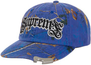 Supreme Bottle Opener 6-Panel Hat Blue Camouflage
