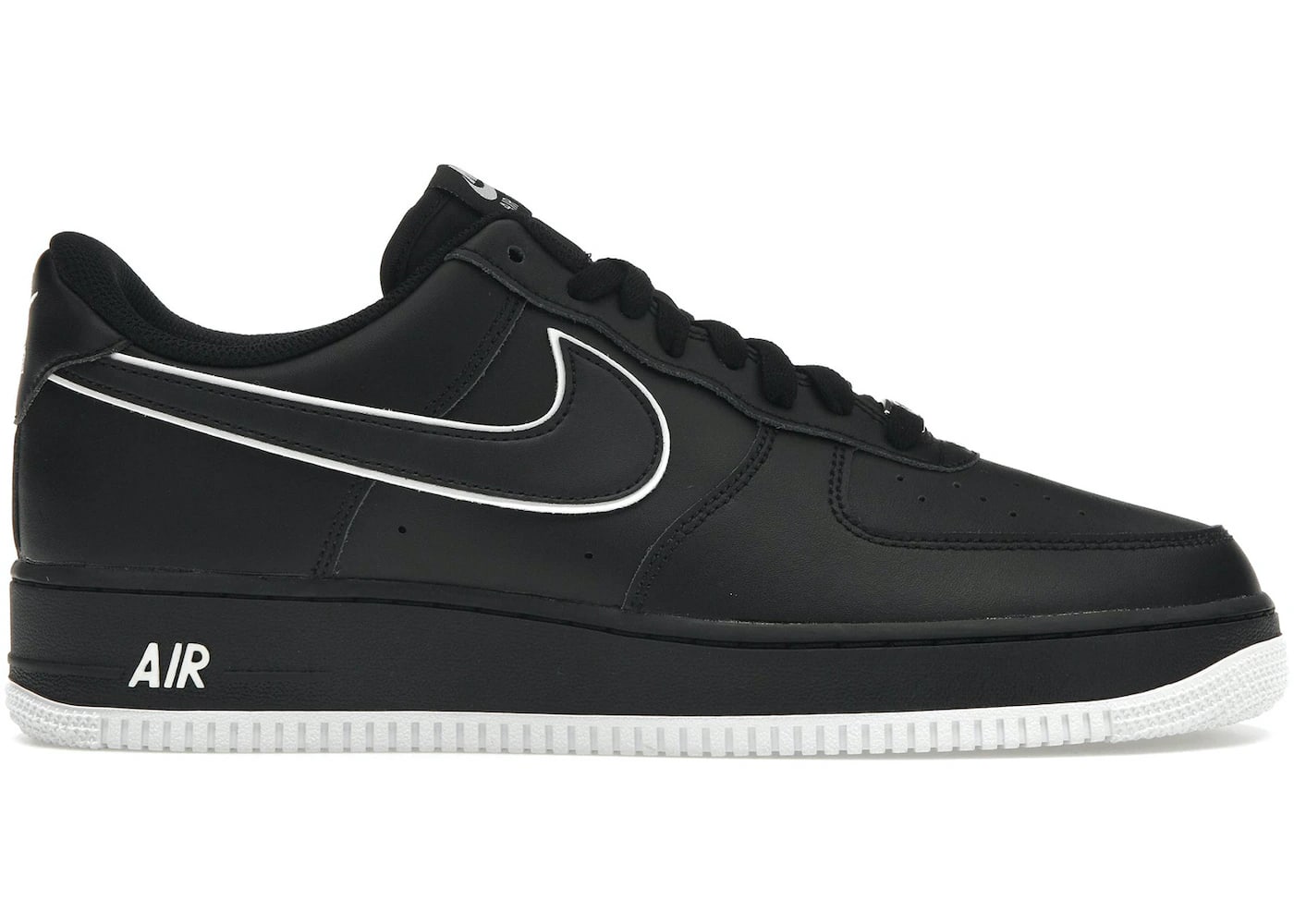 Nike Air Force 1 Low '07 Black White Sole (2023)