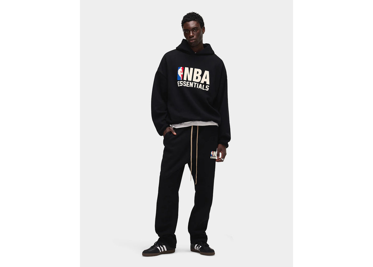 Fear of God Essentials x NBA Hoodie Black